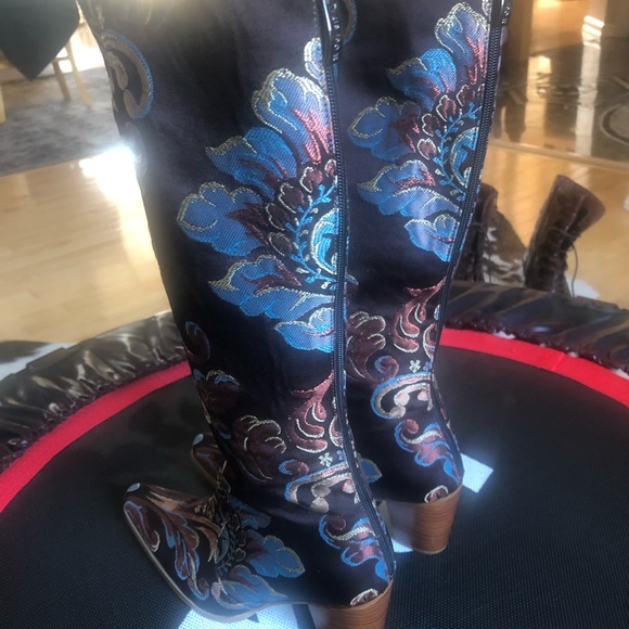 Embroidered boots Rockwell Tharp size 37 Eur - Picture 4 of 4